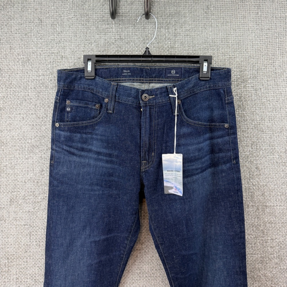 AG Adriano Goldschmied Tellis Modern Slim Jeans Mens 31x34‎ (Fits 32x33.5) New!